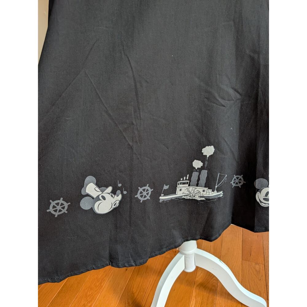 Her Universe Disney Steamboat Willie Retro Dress Her Universe Exclusive Size L - Picture 5 of 8